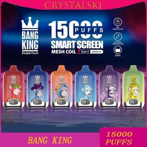 Bang King 15000 Suihketta Kertakäyttöinen Sähkötupakka