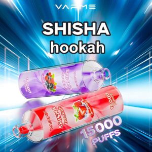 Vapme Shisha Hookah 15000 Suihketta Kertakäyttöinen Sähkötupakka