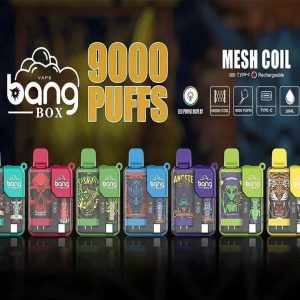 Bang Box BC9000 9000 Suihketta Kertakäyttöinen Sähkötupakka