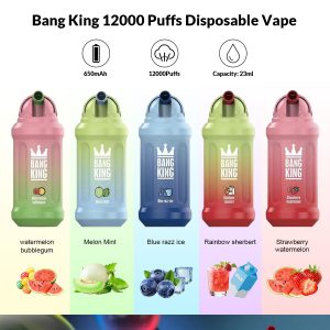 Bang King 12000 Suihketta Kertakäyttöinen Sähkötupakka