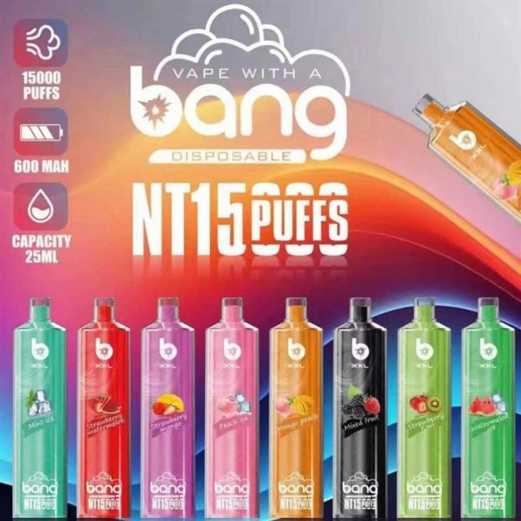 Bang NT15000 15000 Suihketta Kertakäyttöinen Sähkötupakka